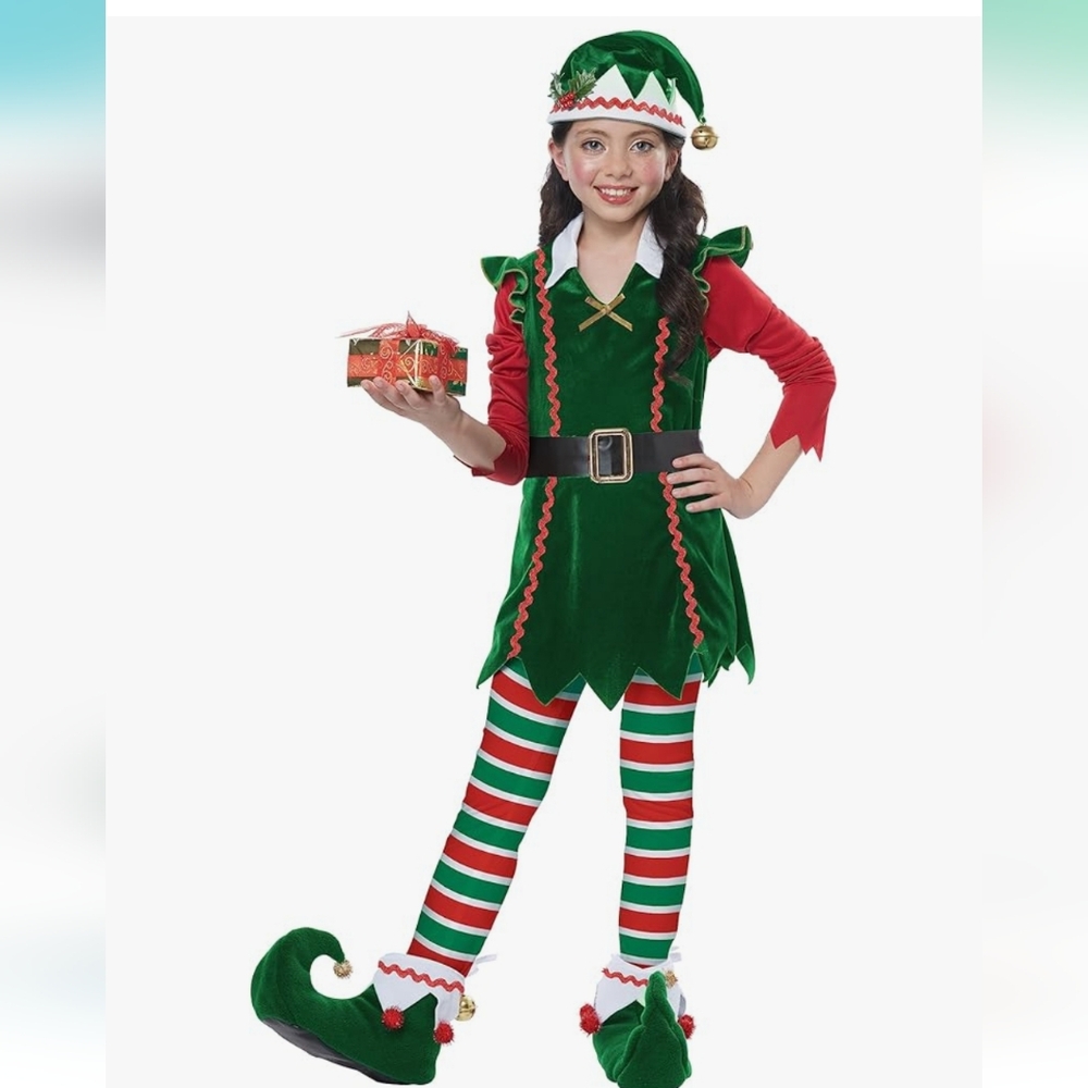 Kids Elf Costume